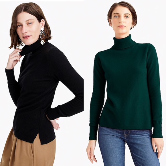 j crew cashmere turtleneck